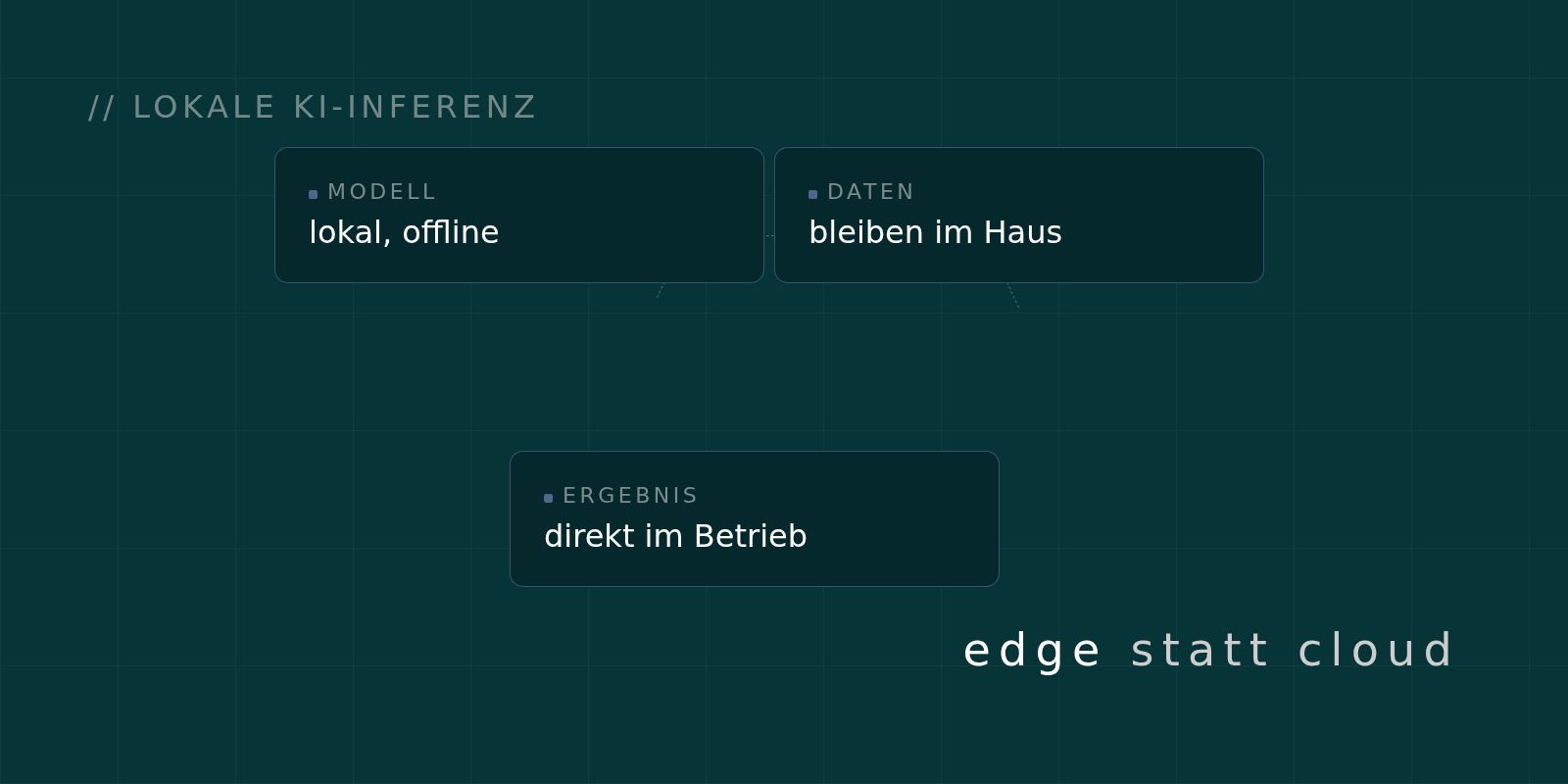 Lokale KI-Inferenz bei DKDS: Modell und Daten bleiben im Haus